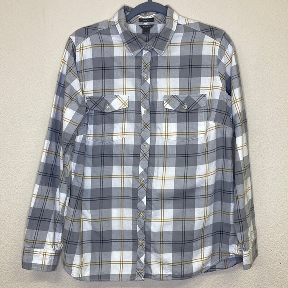 Eddie Bauer Tops Eddie Bauer Classic Fit Flannel Shirt Womens Large